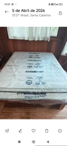 Oportunidade! Vendo Colchão de casal Ortobom Libertyl novo.