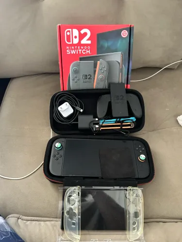 Nintendo Switch 2 Original Versão Korea/Ásia Impecável + Completo