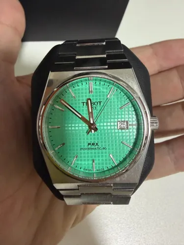 Tissot PRX Powermatic 80 Verde 40mm ? Full Set, Comprado Dez/25, Impecável