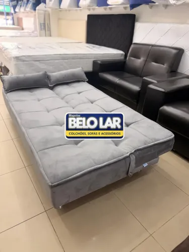 Sofá Cama veludo premium 