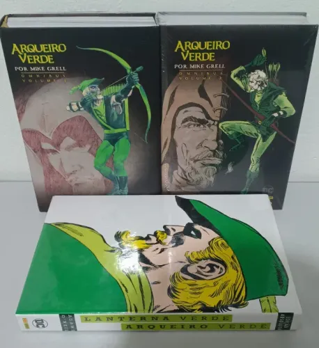 Arqueiro Verde (Omnibus) Vol. 1 e 2 e Lanterna Verde e Arqueiro Verde (Edição Absoluta)