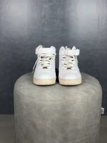 Tênis Nike Air Force 1 Cano Alto Feminino Branco - Tamanho 39