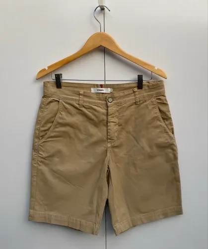 Bermuda Chino Sarja Sergio K Caqui Original - 40