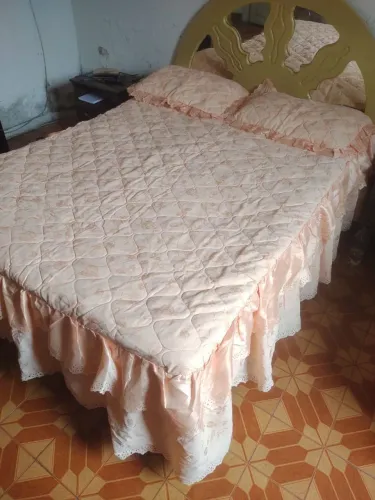 URGENTE MUDANÇA] Kit Colcha de Casal Matelassê com Babado - Estado de Nova - Vila Carrão 