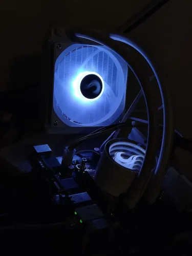 Water cooler 120mm RiseMode Frost Branco RGB
