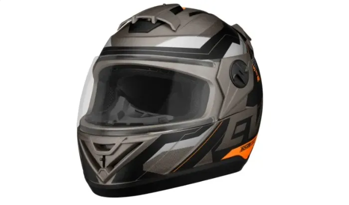 Capacete Fechado Evolution G8 Evo Pro Tork COR/GRAFITE - LARANJA TAMANHO/58
