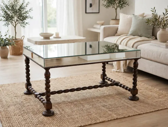 mesa de centro vintage