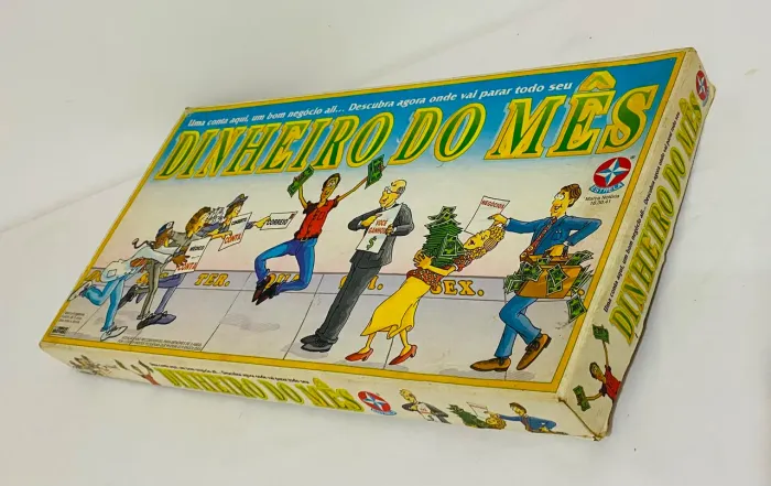 Antigo Jogo Dinheiro Do Mês Estrela - Anos 80/90 Raro