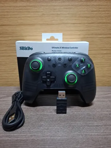 Controle 8BitDo Ultimate 2C Sem Fio - Novo e Lacrado