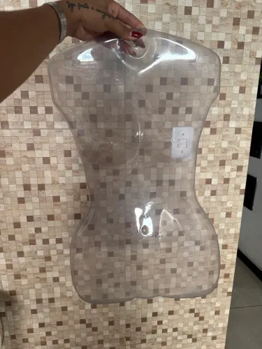 Busto manequim pvc