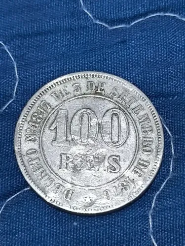 Moeda antiga de reis.