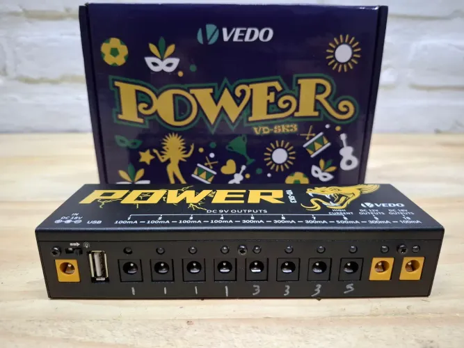 Fonte para pedais Vedo Power