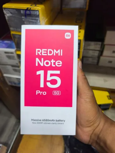 Xiaomi Redmi Note 15 Pro 5G Global 8/256GB. Novo lacrado com garantia