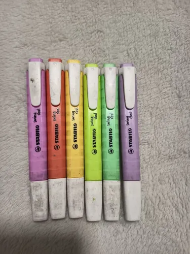 Marca-texto stabilo pastel