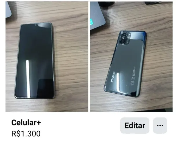 Vendo este celular por 1100 reais