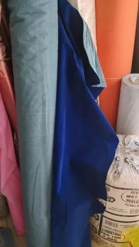 Pano pra forarr sofá Azul liso aveludado 