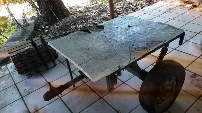 Reboque pra sítio ou fazenda.