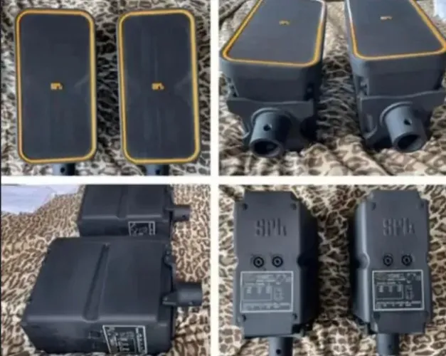 2 DUAS CAIXAS DE SOM LINE LAXIAL SPL