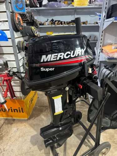MOTOR MERCURY 15HP SUPER (3 horas de uso)