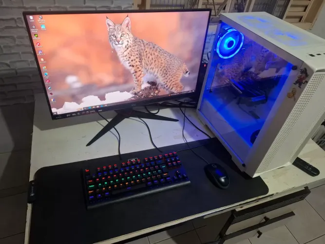 PC gamer completo Ryzen 5 com 1660ti