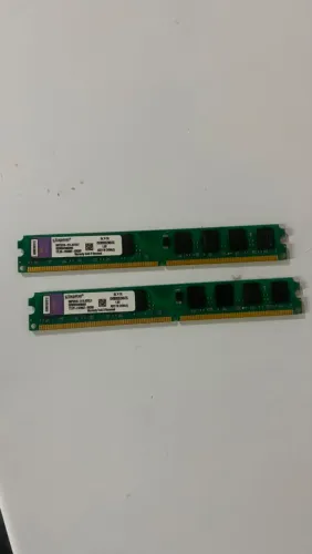 MEMÓRIA RAM KINGSTON DDR2 4GB(2X2GB) 800Mhz