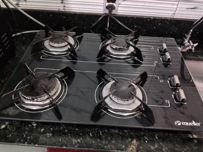 Vendo fogão Cooktop 4 bocas elétrico funcionando perfeitamente