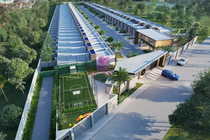 Casa plana em condomínio no Eusébio - 92m²