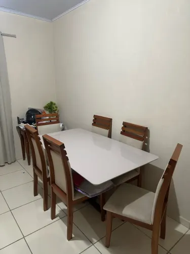 MESA DE JANTAR 06 CADEIRAS.