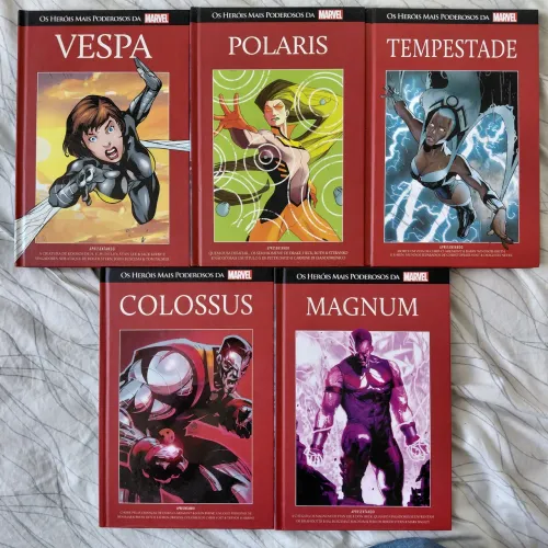 5 volumes marvel salvat vermelha