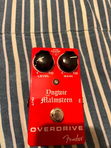 Pedal Fender Overdrive Yngwie Malmsteen