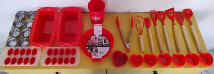 Vendo este kit utensílios...