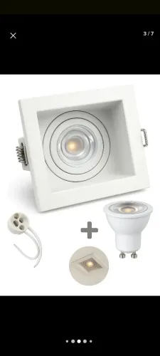PROMOÇÃO spot de embutir led luz amarela NOVO 