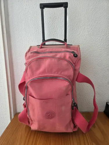 mala 2 em 1 kipling rosa
