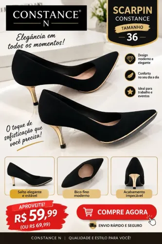 Sapato social scarpan N 36