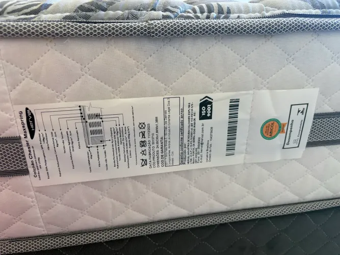 Cama box casal Herbalife+ colchão chester Max sprint