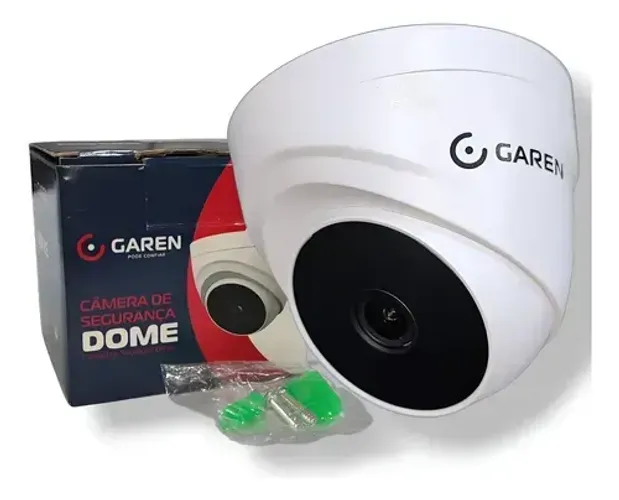 CÂMERA DOME FC 2.8MM BRANCO GAREN