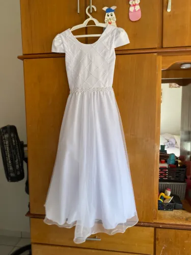 Vestido Daminha Juvenil