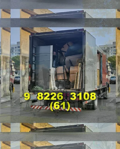 Frete em caminhão baú para Núcleo Bandeirante, Águas Claras e Sudoeste!