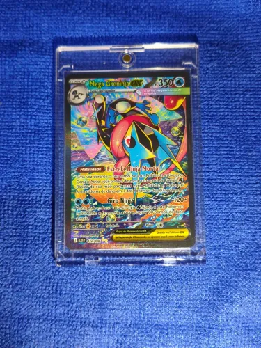 Mega Greninja Ex NM, da coleção de caos ascendente