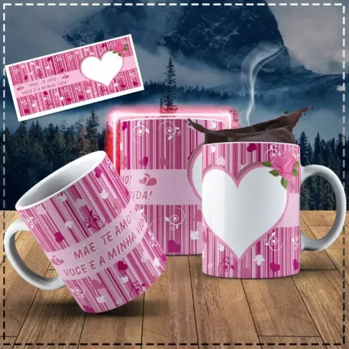 Caneca Dia das Mães