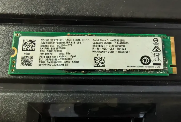 Nvme 256 gb