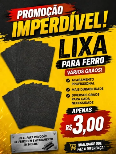 Lixas vários graos