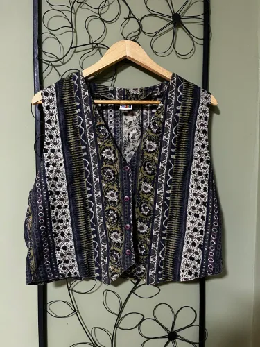 Blusa colete CGC vintage