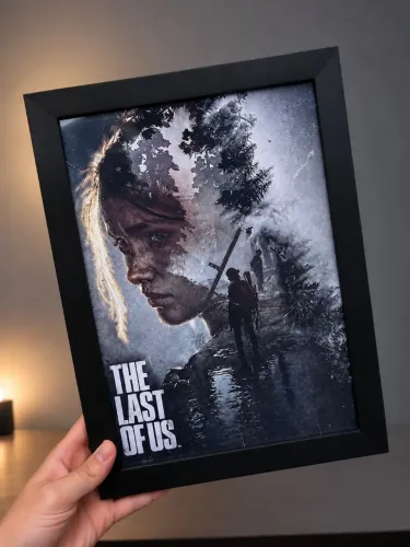Quadro decorativo The Last of Us 20x30cm