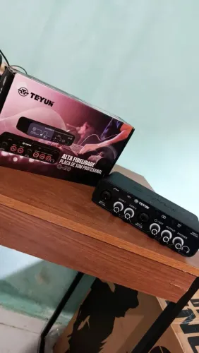 Interface deu áudio teyun Q26