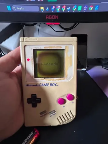 Game Boy Clássico DMG-01 + 6 Jogos (Originais Japoneses)