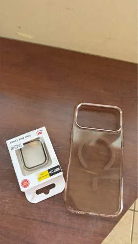 Capinha iphone 17 pro Max + capinha Apple Watch