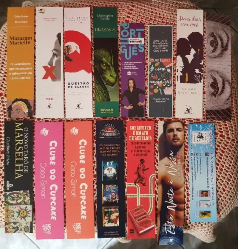 Kit com 50 marcadores de página simples sortidos