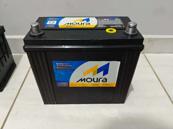 Bateria Moura 50 Amperes para Honda Civic e City e fit semi nova 2025 com garantia