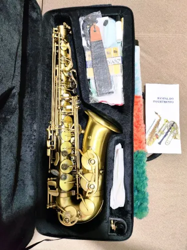 (Novo) Sax Alto Escovado